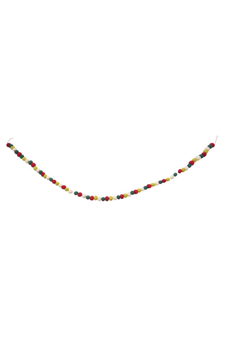 Multi-Color Garland, Main, color, Red