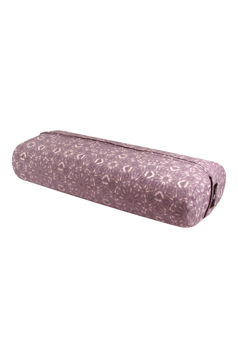 Standard Yoga Bolster, Alternate, color, Celestial Plum