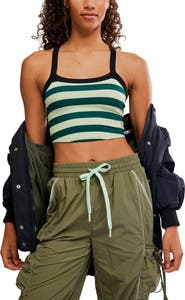 Free People FP Movement All Clear Stripe Camisole