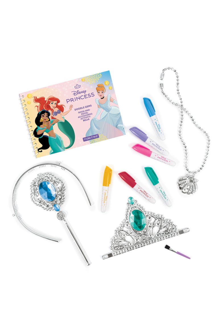 Kids' Disney Princess Doodle Gems Activity Set, Alternate, color, MULTI