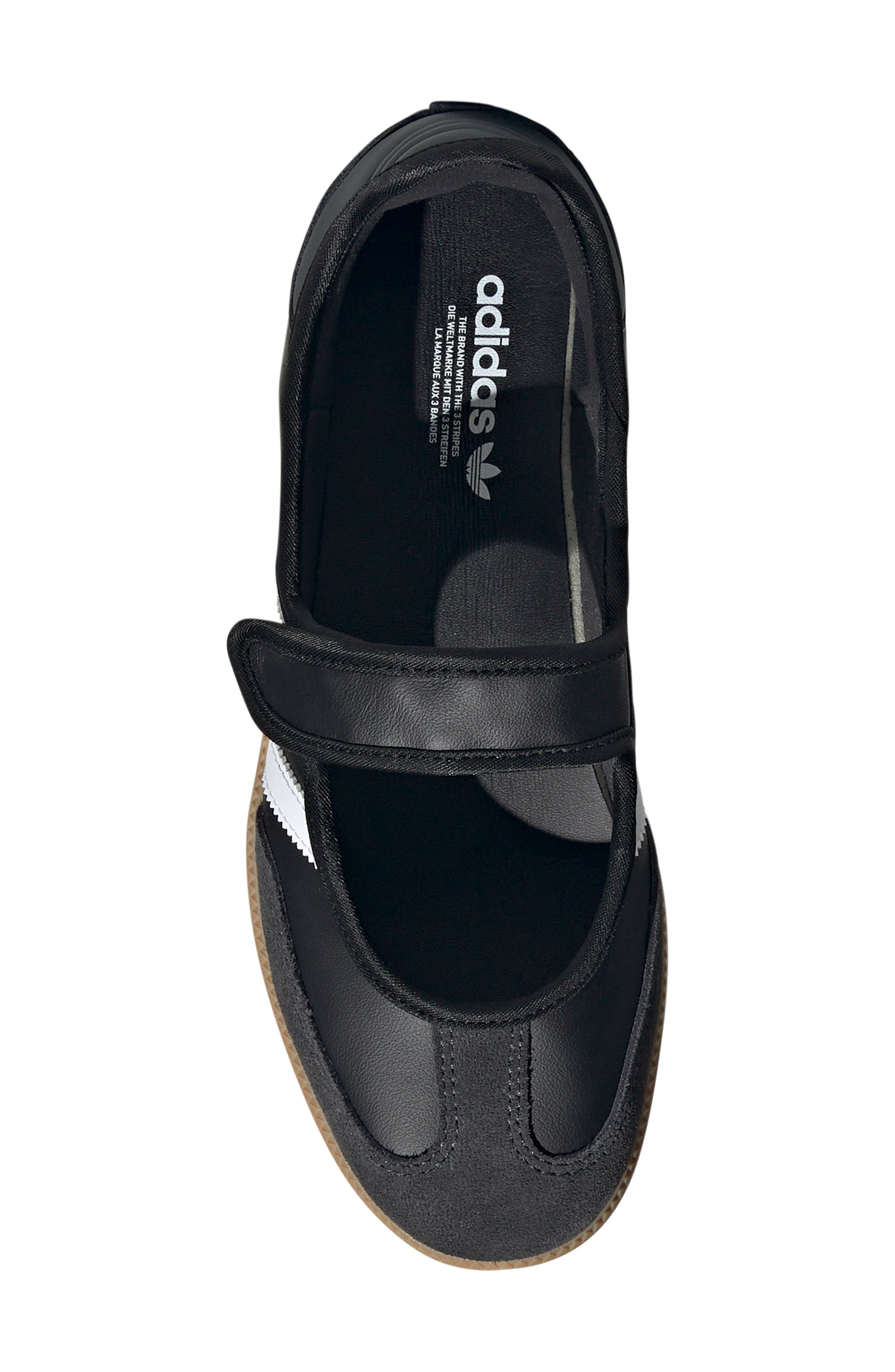 adidas Samba Jane Sneaker, Alternate, color, White/ Carbon/ Black