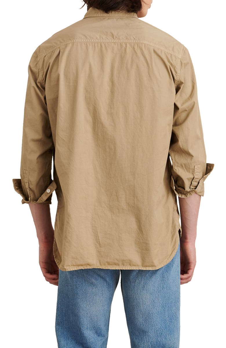 Alex Mill Twill Cotton Popover Shirt, Alternate, color,