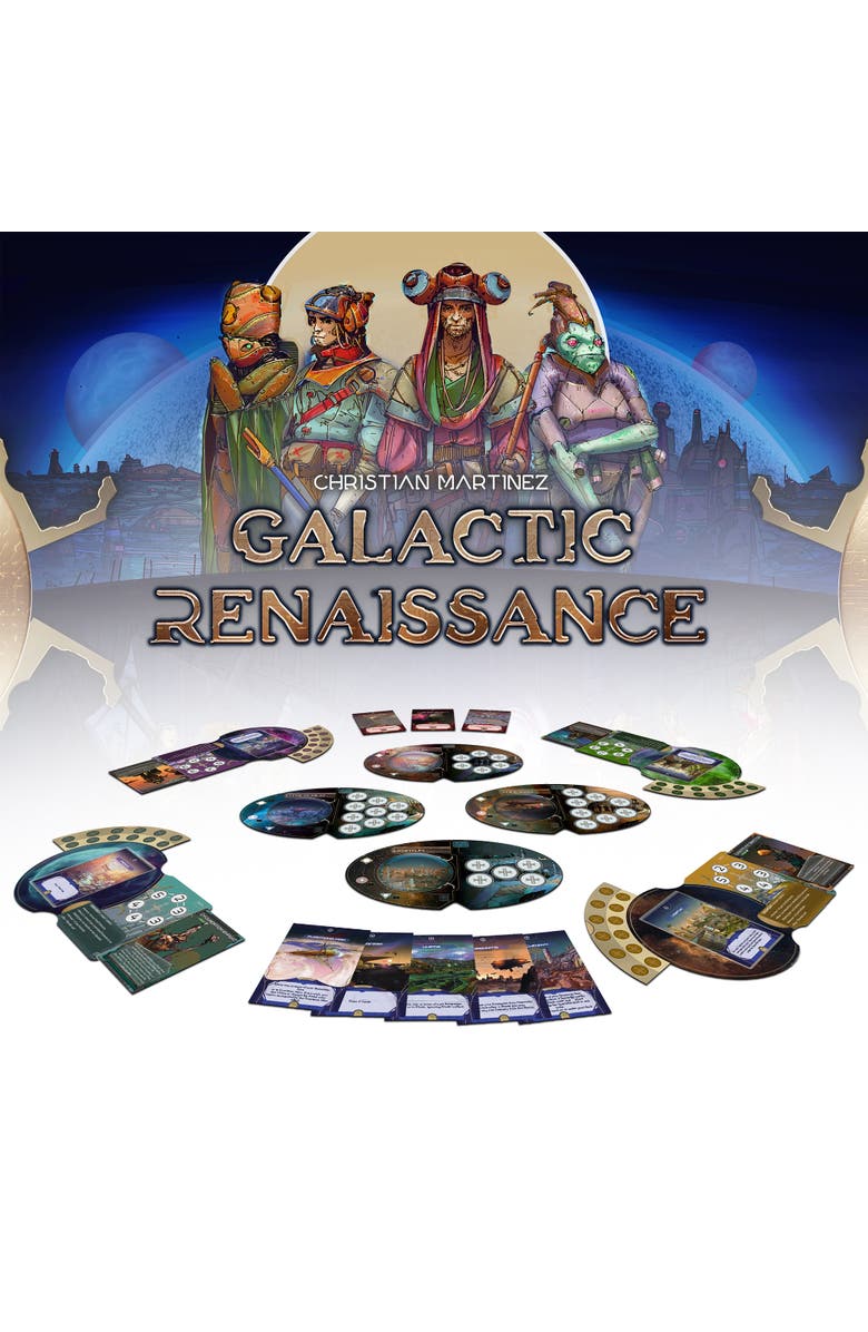 Matagot Galactic Renaissance, Strategy Board Game, Alternate, color, 
