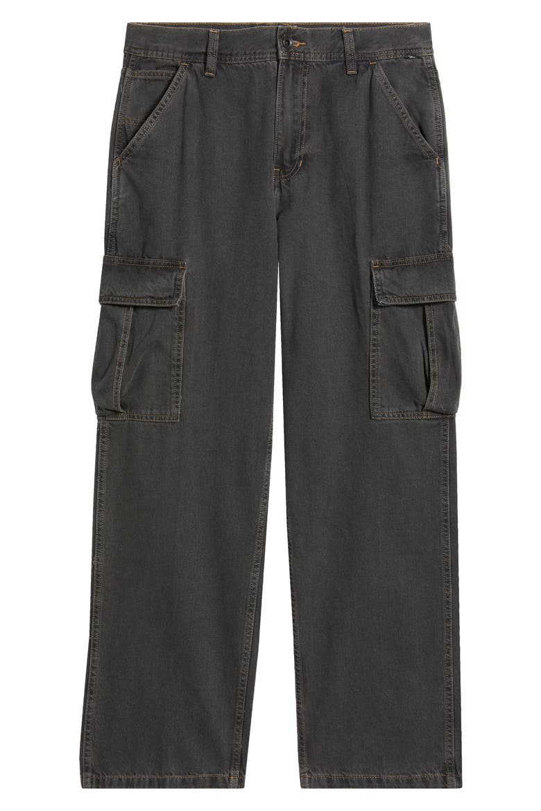 Service Loose Fit Cotton Denim Denim Cargo Pants, Alternate, color, PAVEMENT