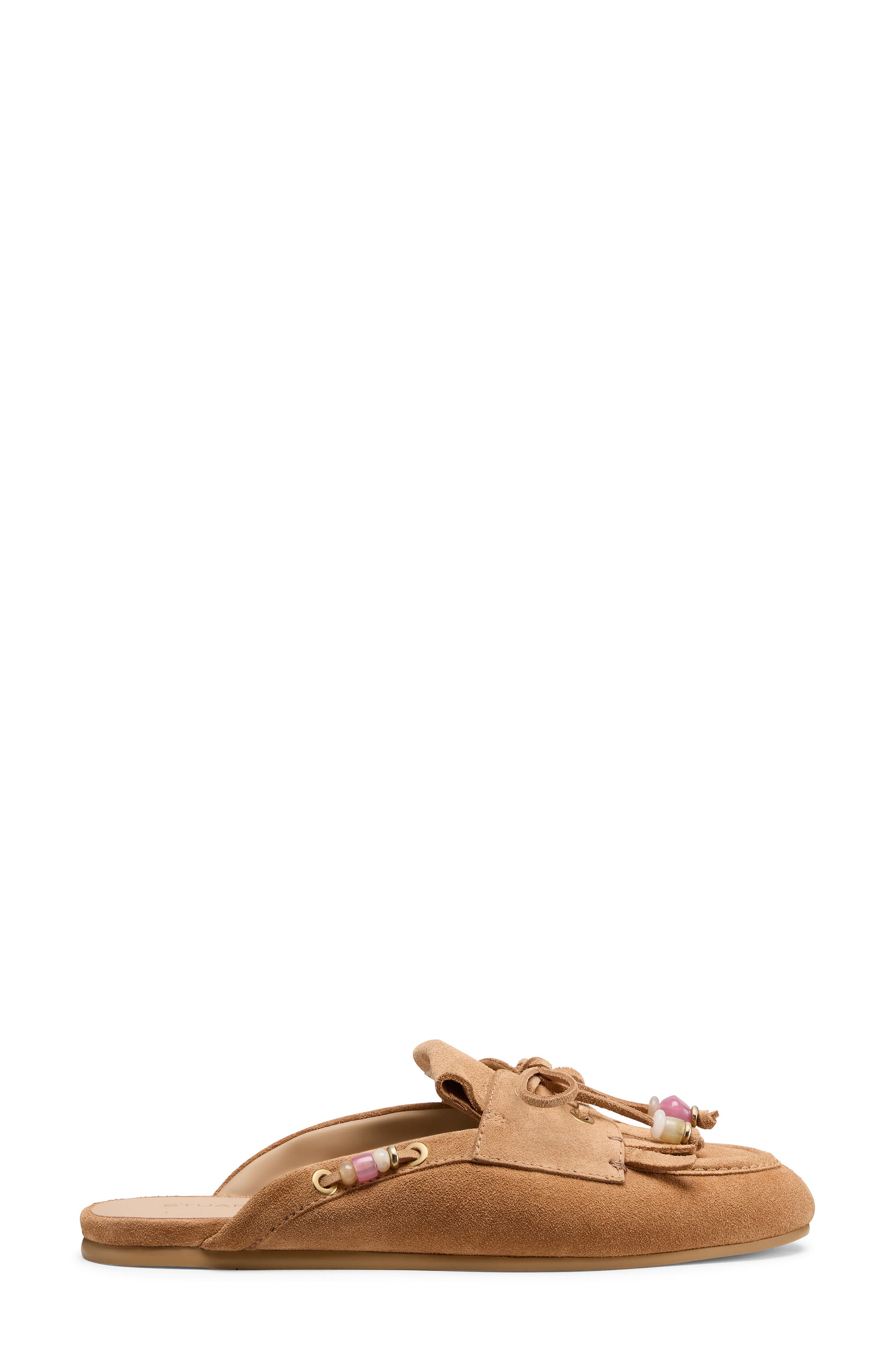Stuart Weitzman Majorca Tinsley Mule, Alternate, color, New Camel