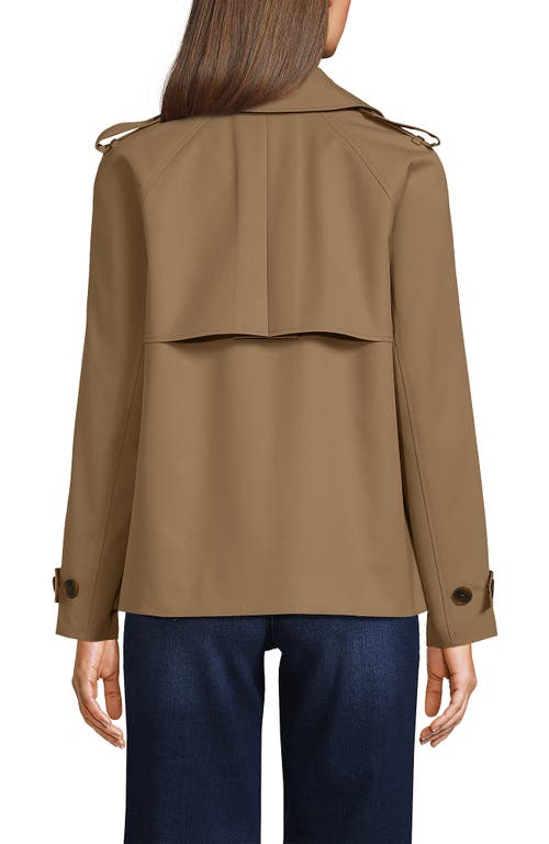 LANDS' END LANDS' END TRENCH RAIN JACKET