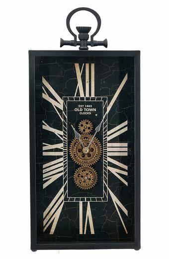 Decorative Vertical Gear Table Clock
