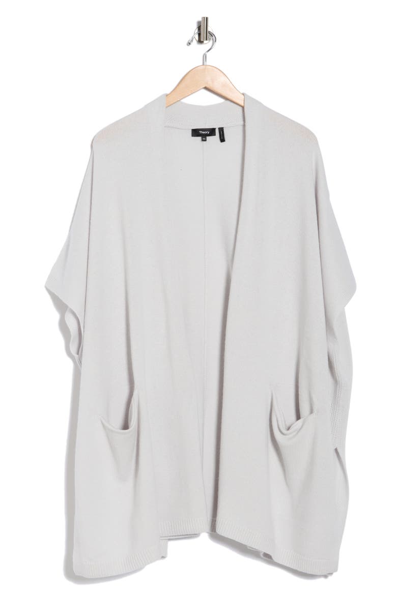 Cozy Wool & Cashmere Cardigan, Alternate, color, WHISPER