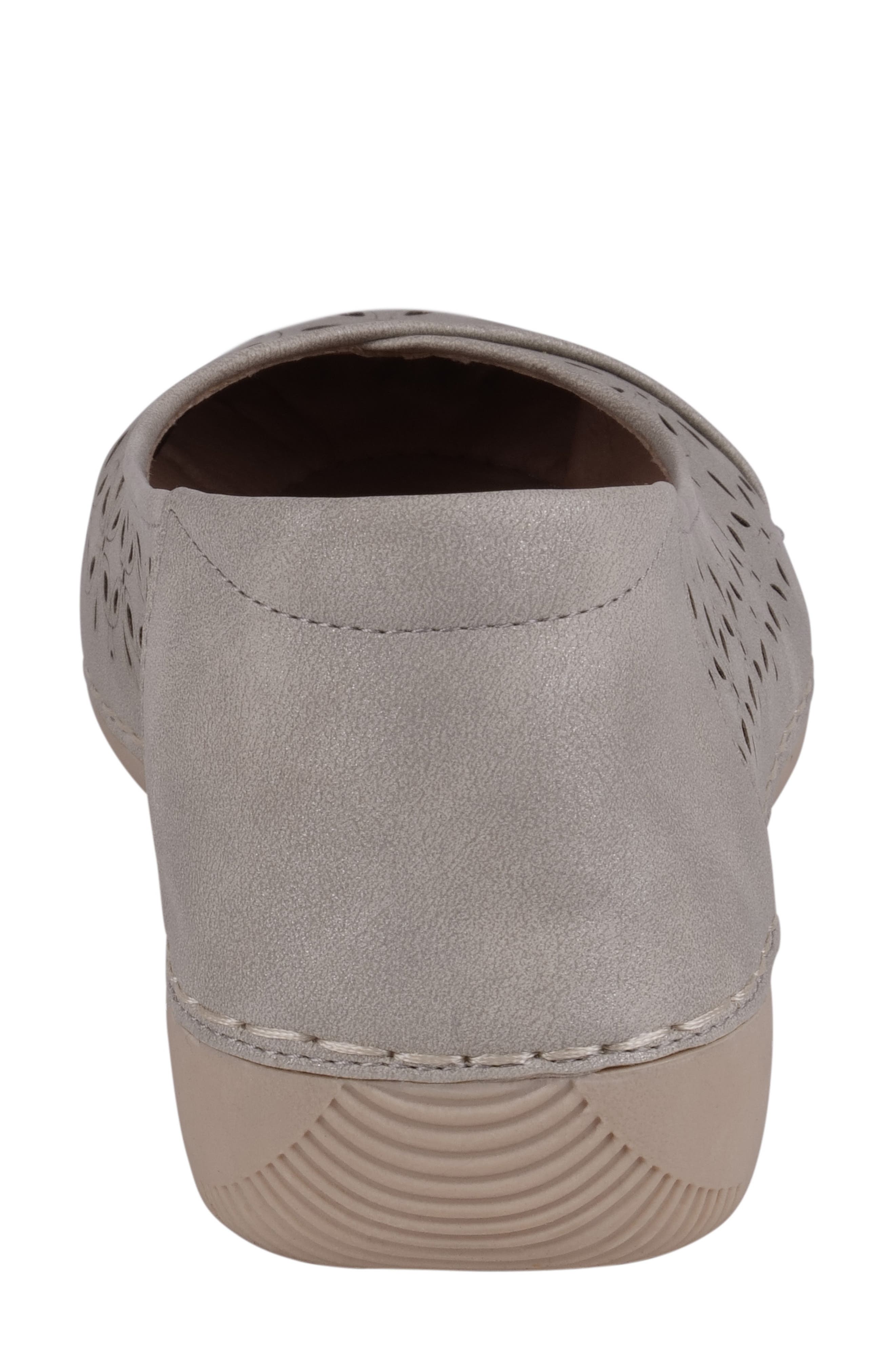 GOOD CHOICE NEW YORK Nysha Flat, Alternate, color, Grey