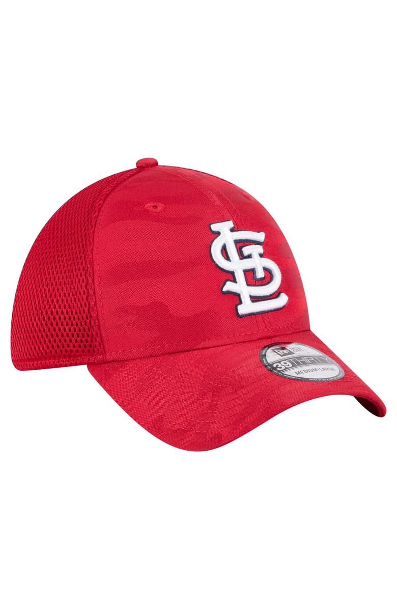 New Era Men's New Era Red St. Louis Cardinals Subtle Camo 39THIRTY Flex Hat, Alternate, color, Red