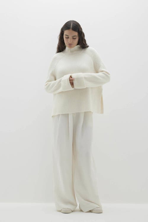 Naked Cashmere Isabella Cashmere Turtleneck In Sand