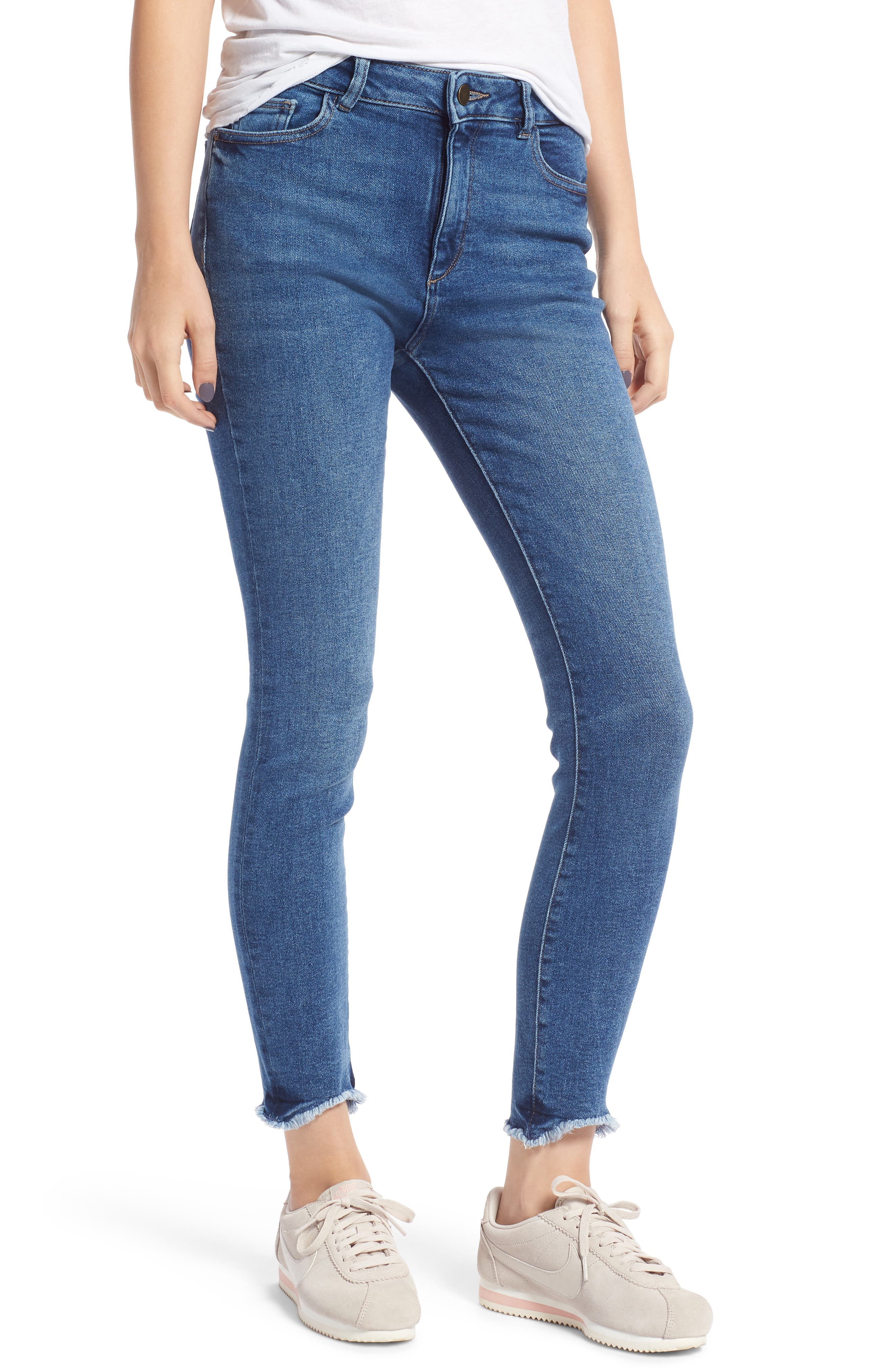 DL1961 Farrow High Waist Skinny Jeans (Women) | Nordstromrack