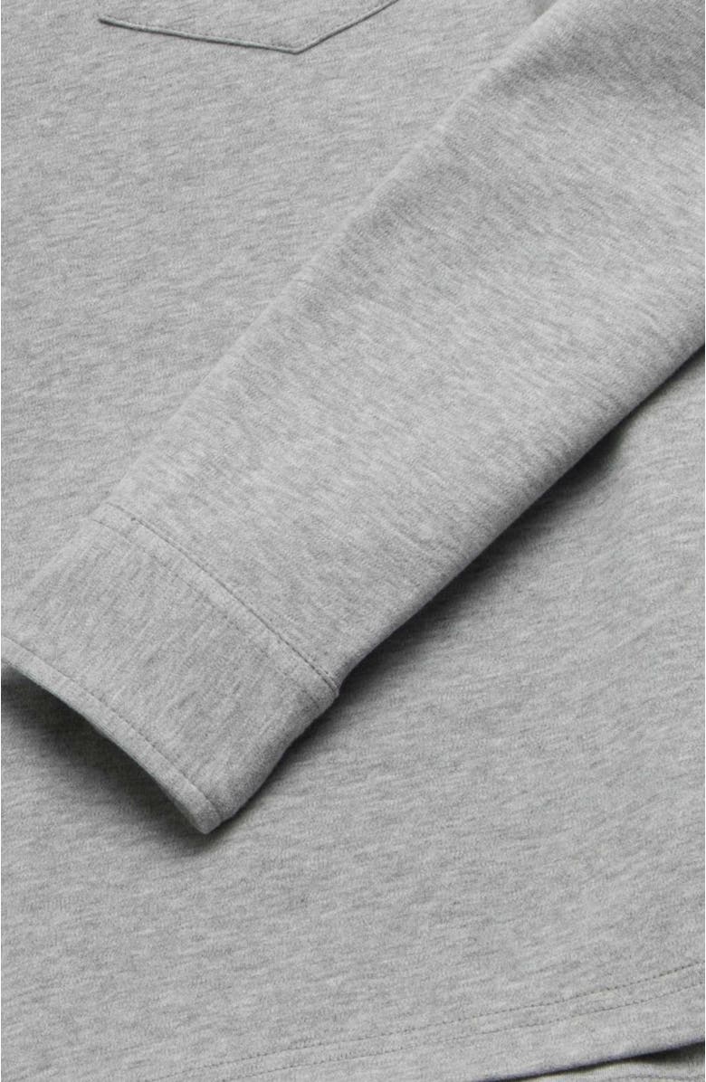 Surfside Supply Co. Cary Fleece Polo, Alternate, color, Heather Grey