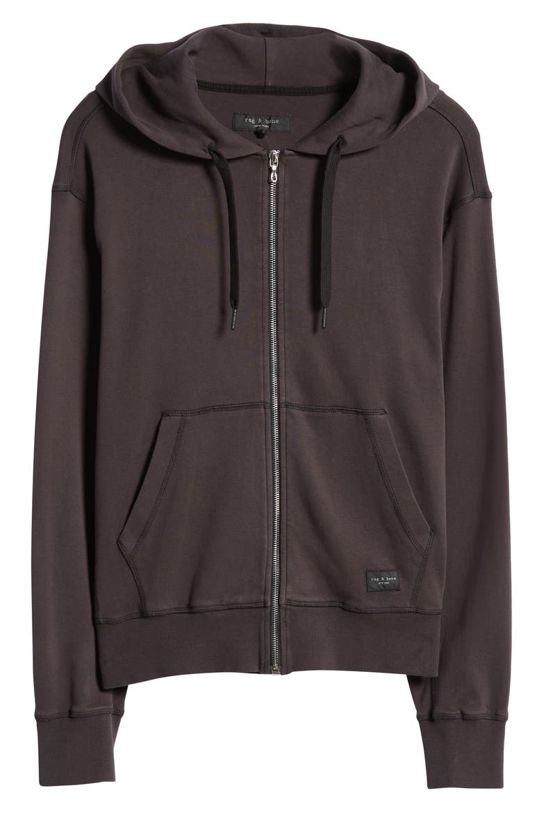 Archetype Damon Cotton Hoodie, Alternate, color, DARK GREY