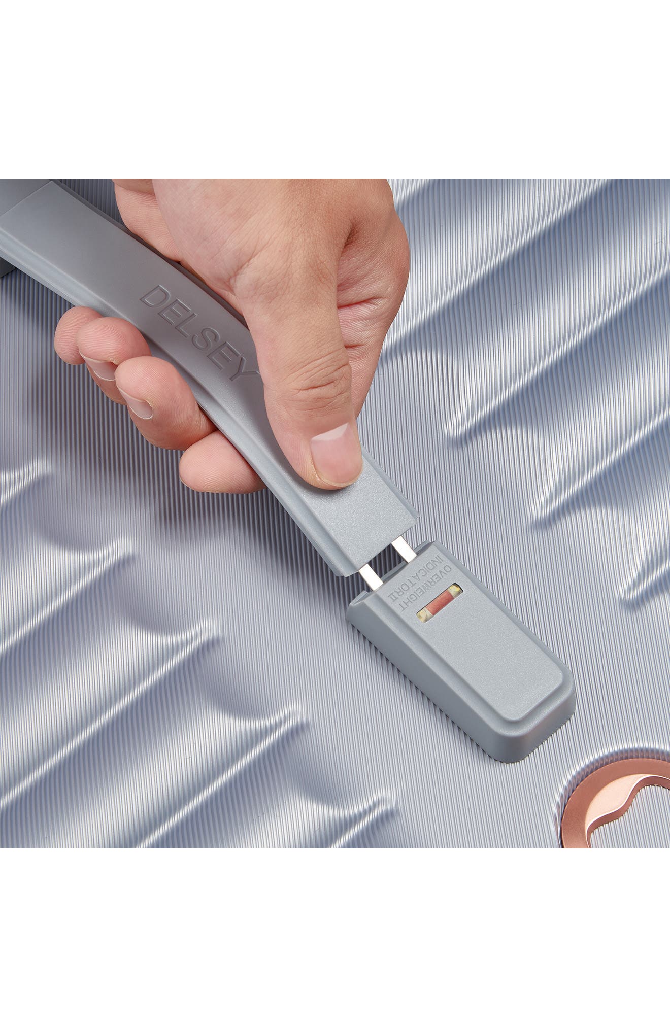 DELSEY Cruise 3.0 26-Inch Hardside Trunk Spinner Luggage, Alternate, color, Platinum