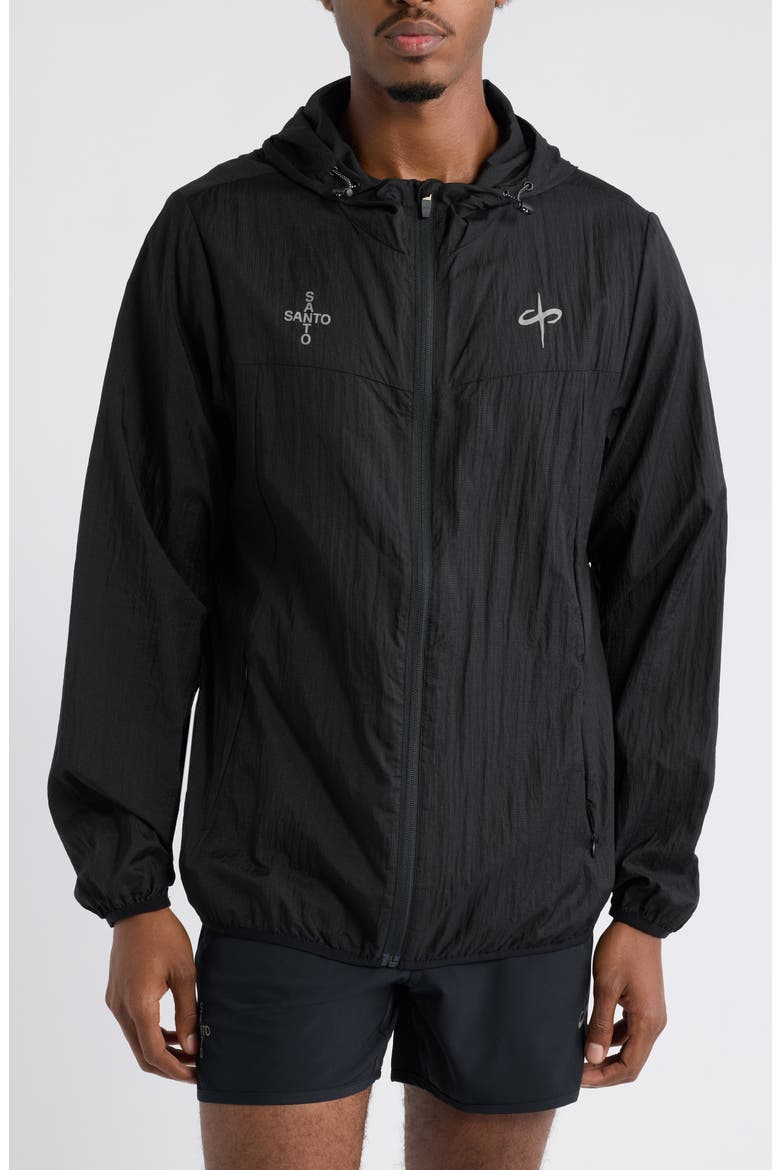 Run Jacket, Alternate, color, BLACK