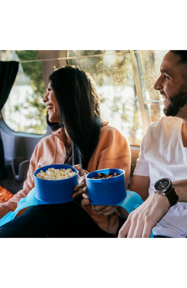 Silipint Silicone Go Go Bowls Set Of 4 10, 20, 30 Oz, Alternate, color, Blue