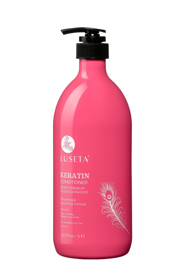 Keratin Smooth Conditioner, Main, color, PINK