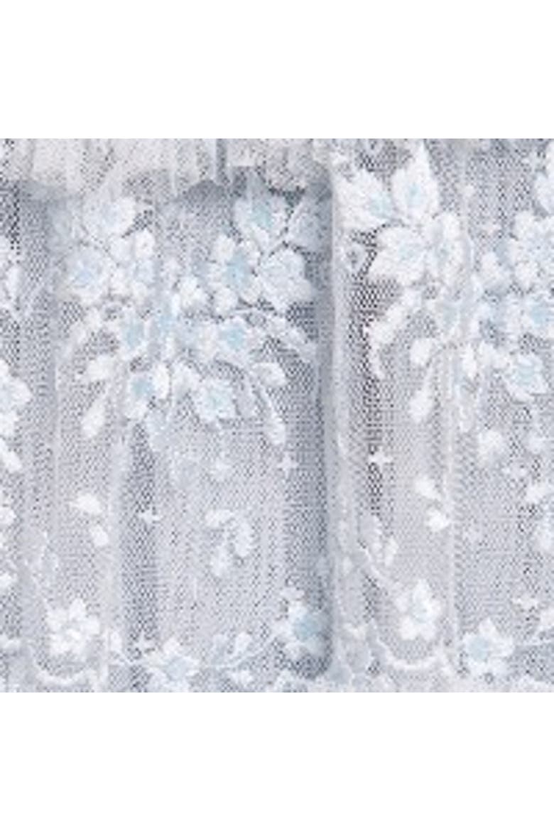 Blossom Lace Frill Layered Maxi Dress, Alternate, color, Cloud