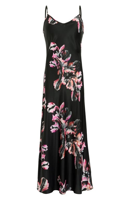 ALLSAINTS ALLSAINTS BRYONY FLORAL PRINT SLIPDRESS