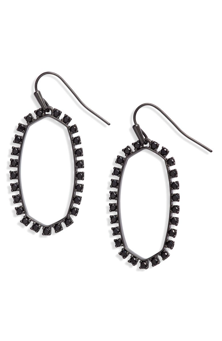 Kendra Scott Elle Cubic Zirconia Earrings, Main, color, 