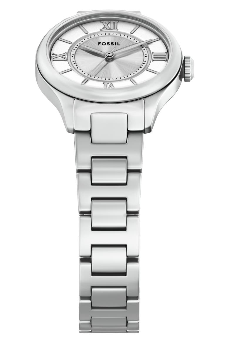 Gilmore Bracelet Watch, 28mm, Alternate, color, SILVER