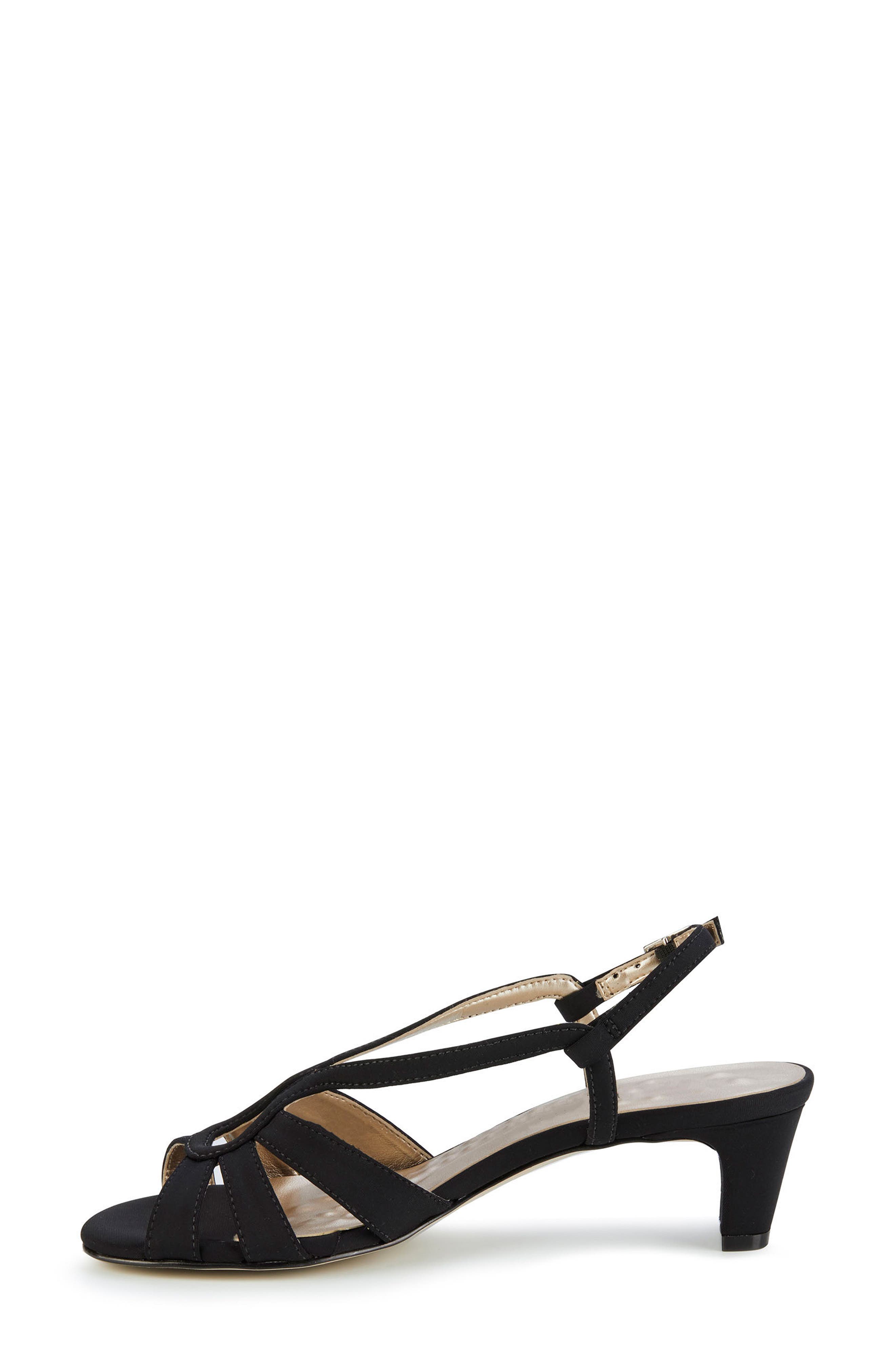Ros Hommerson Leandra Slingback Sandal, Alternate, color, Black