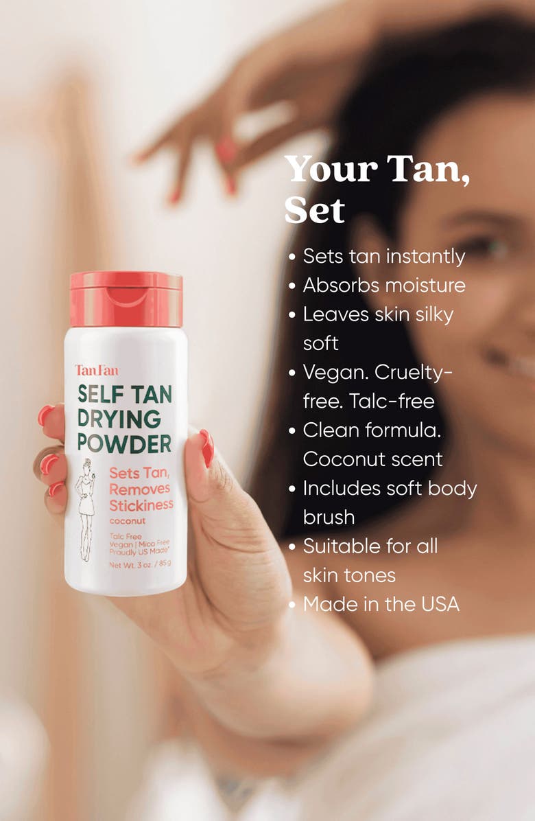 Tan Fan Self Tan Drying Powder, Alternate, color,