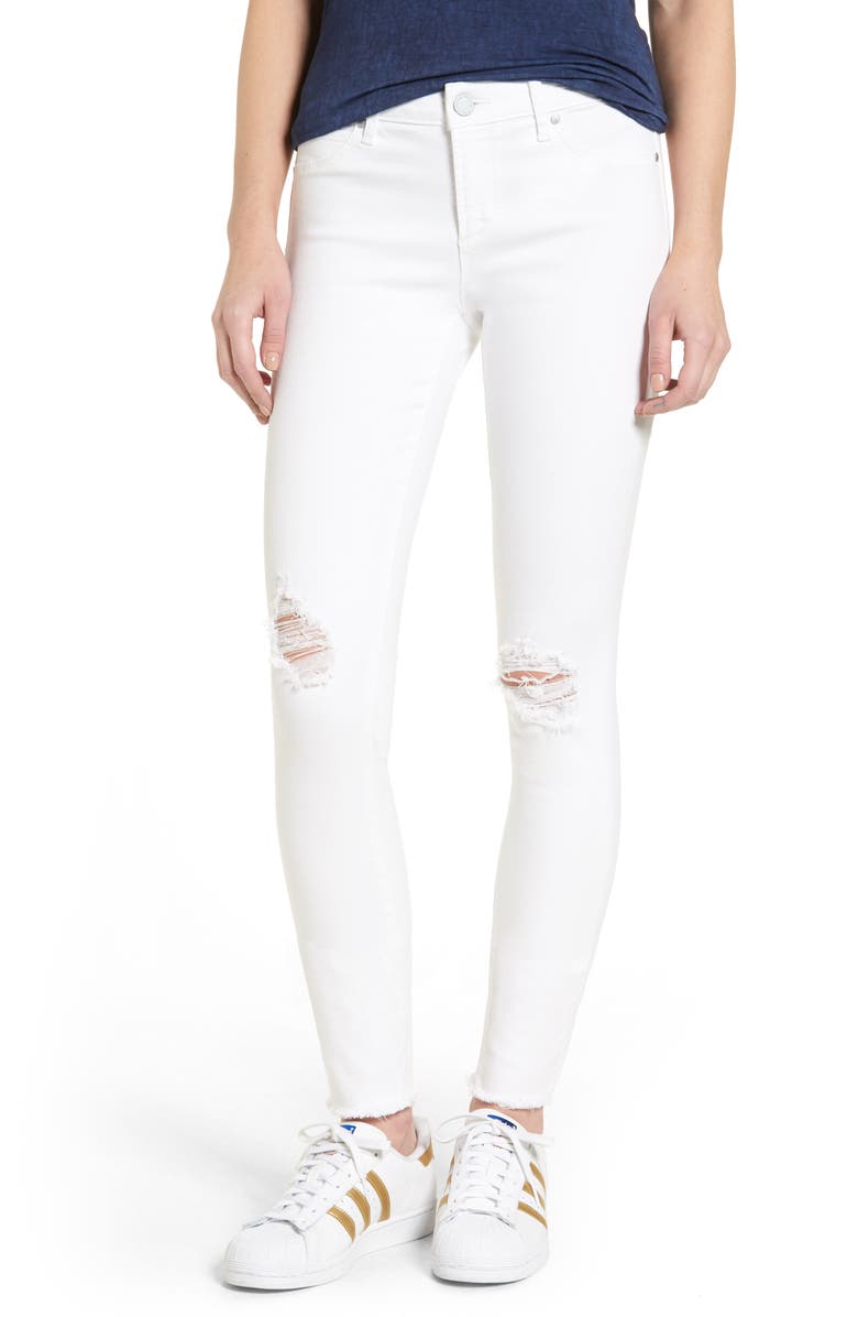 Articles of Society Sarah Distressed Skinny Jeans, Main, color,