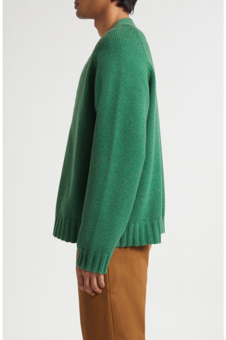 Oak Cashmere V-Neck Cardigan, Alternate, color, FERN