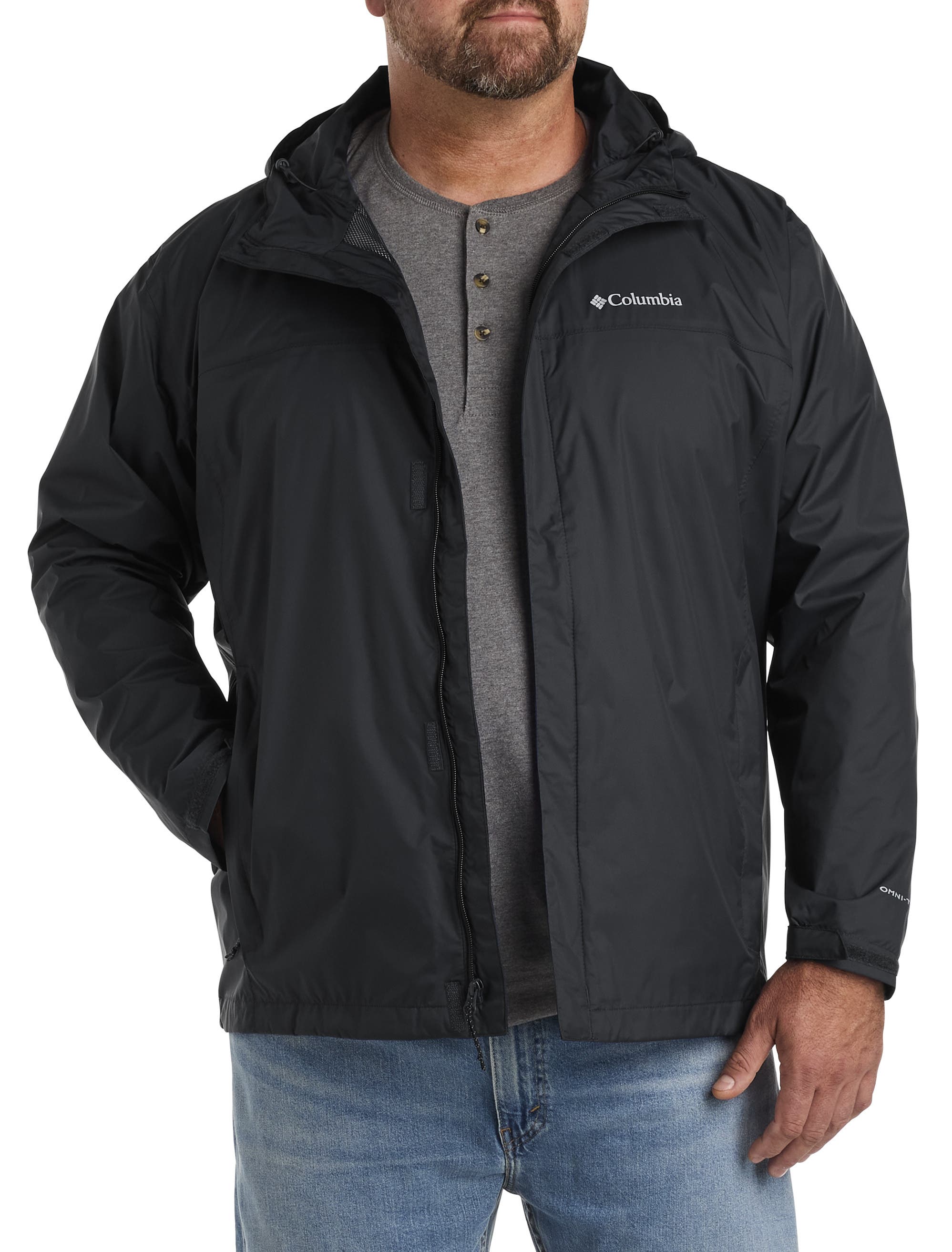 Columbia Watertight II Jacket in Black 