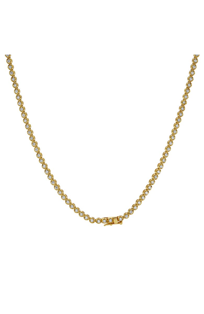 LuvMyJewelry LMJ 14K Yellow Gold Diamond Tennis Chain - 4 Carats, Main, color, 