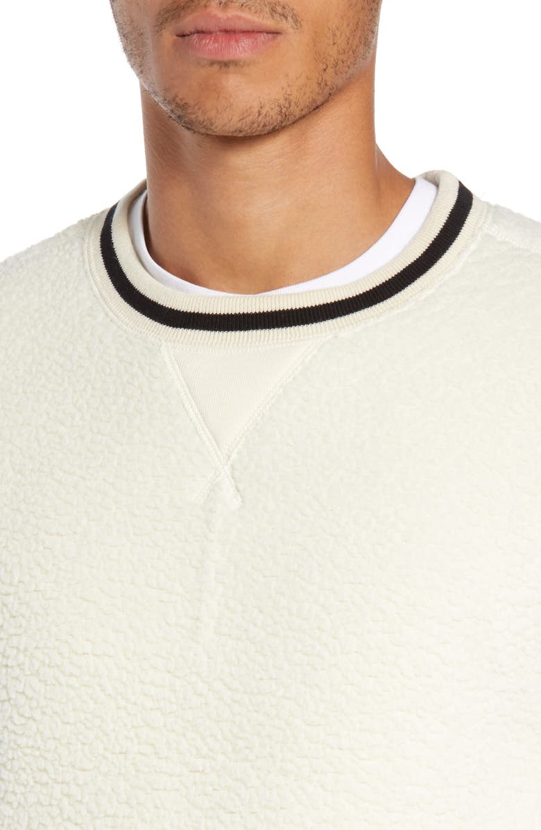 Todd Snyder + Champion Fleece Crewneck Sweatshirt, Alternate, color,