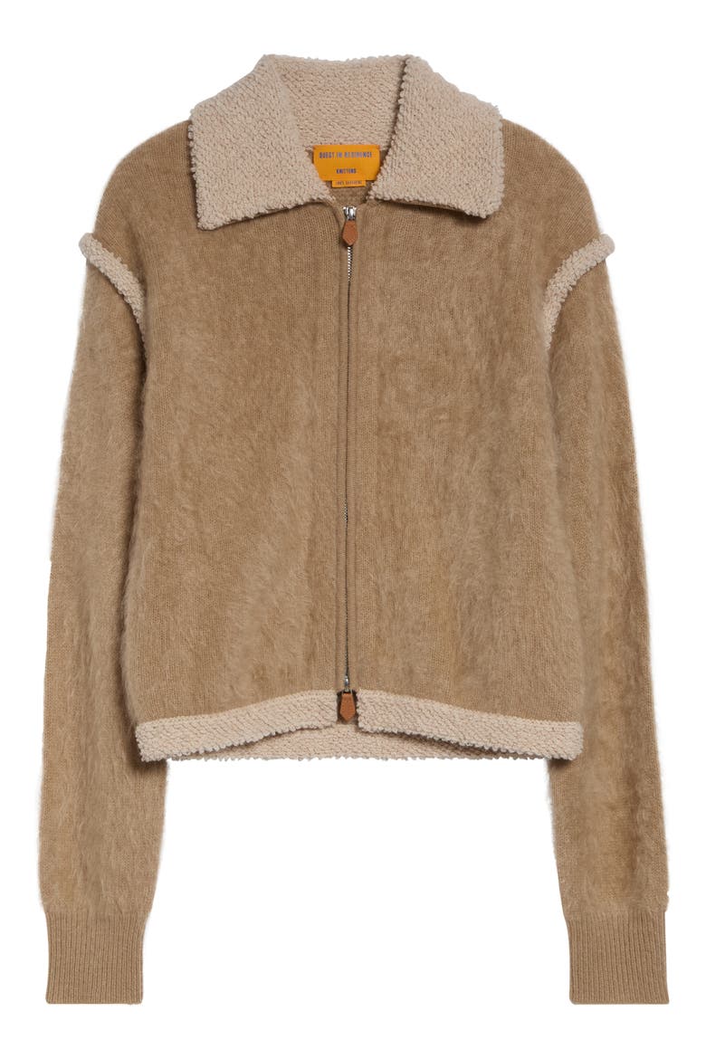 Grizzly Frankie Cashmere Jacket, Alternate, color, CAMEL