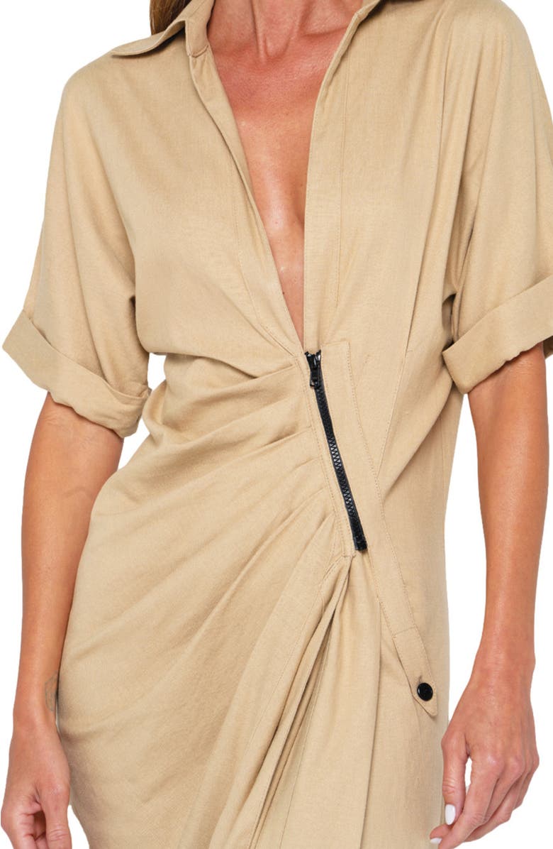 JBQ River Dress, Alternate, color, Khaki