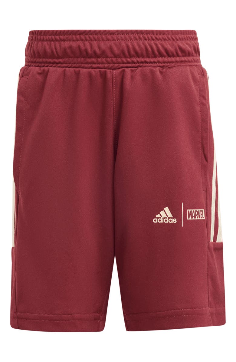 adidas Originals Kids' x Marvel Comics Avengers T-Shirt & Shorts Set, Alternate, color, 