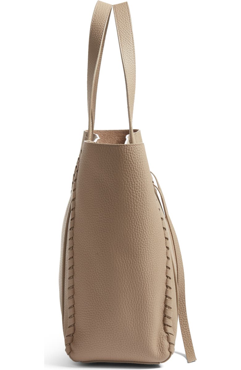AllSaints Raye Leather Tote, Alternate, color,