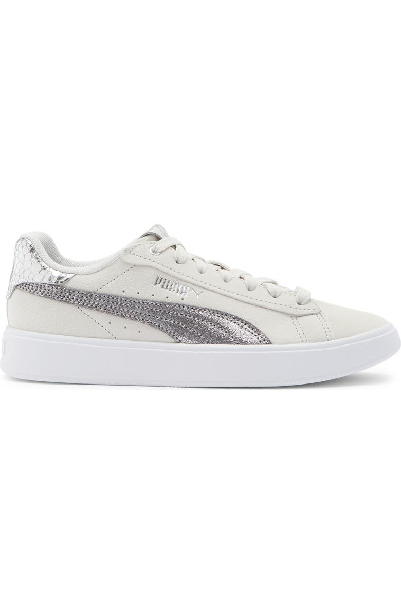 PUMA Aveline Low Top Sneaker, Alternate, color, Feather Gray/ Puma Aged Silver