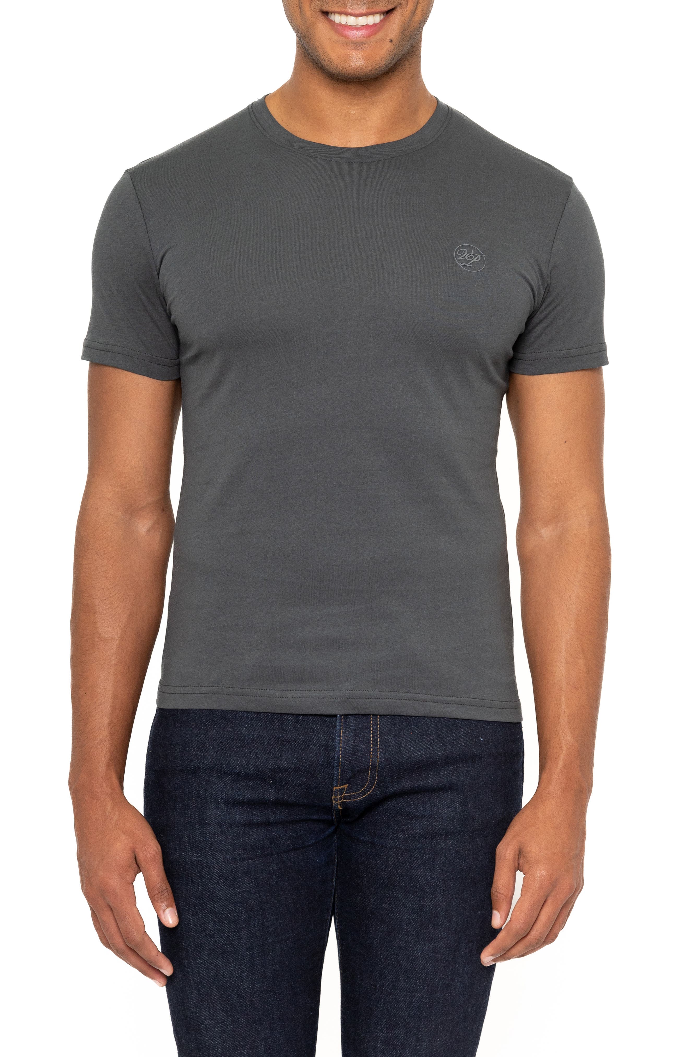 VELLAPAIS Amiens Crewneck Cotton T-Shirt