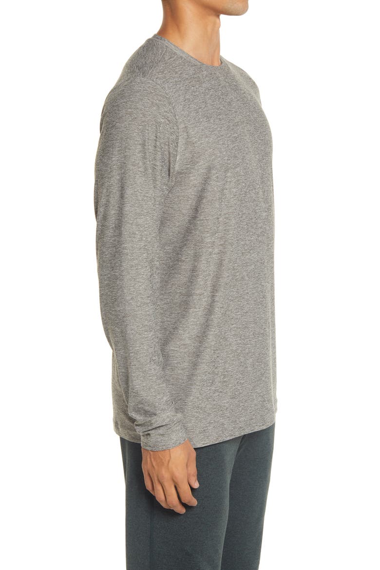Long Sleeve Strato Tech Tee, Alternate, color, HEATHER GREY