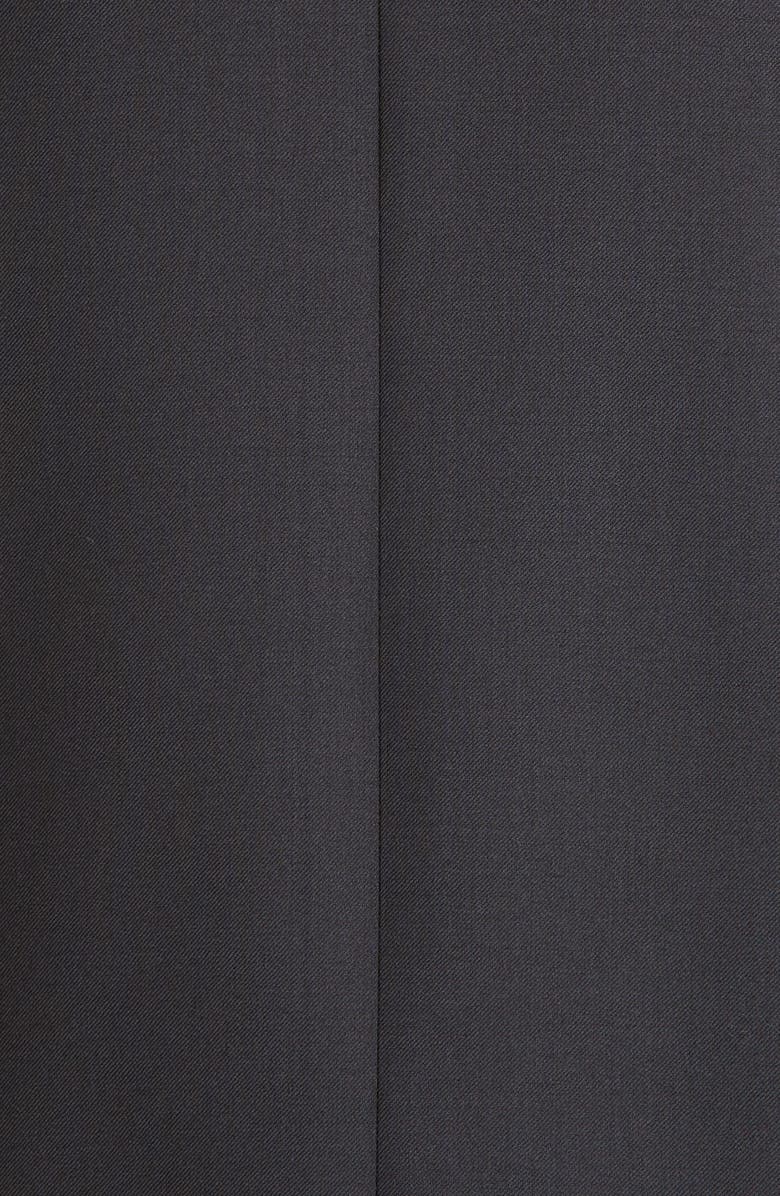 ZEGNA Trofeo<sup>™</sup> Classic Fit Black Wool Suit, Alternate, color, Blk Sld