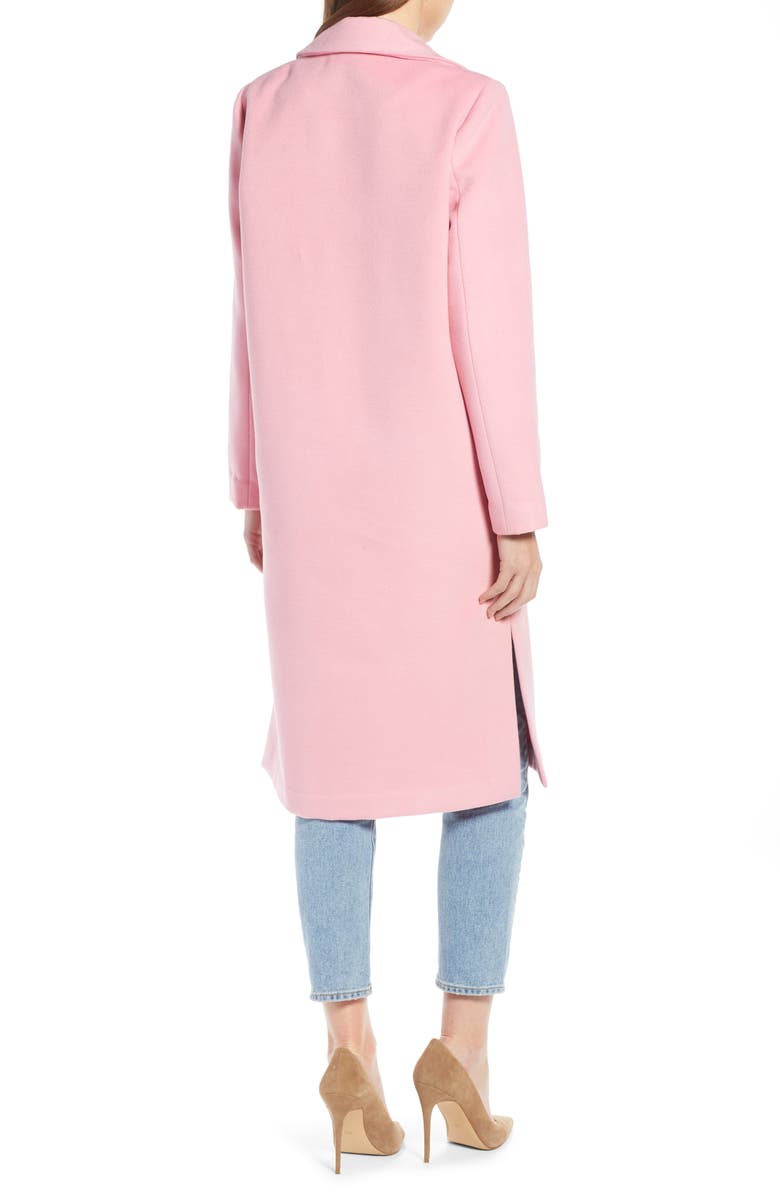 Something Navy Patch Pocket Coat, Alternate, color, 