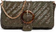 Sam Edelman Bailee Woven Leather Clutch