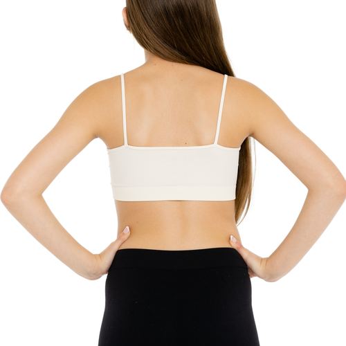 Malibu Sugar Solid Bra Cami In Animal Print