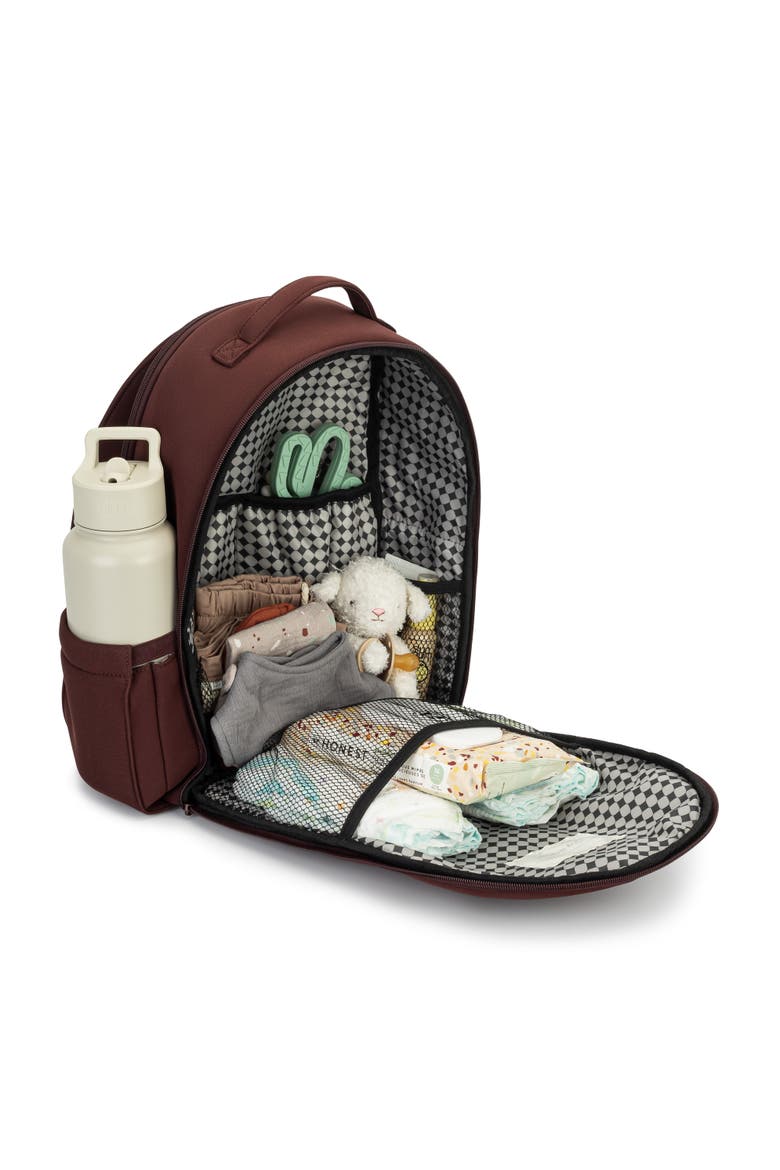 Drift Neoprene Lite Diaper Backpack, Alternate, color, Raisin