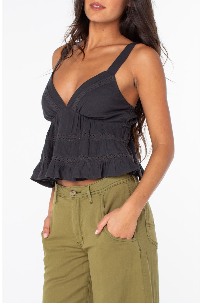 Layla Tiered Camisole, Alternate, color, PHANTOM