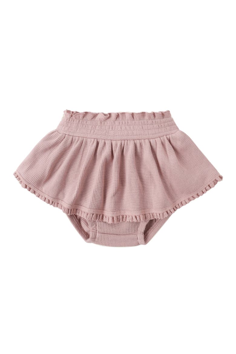 Organic Cotton Skirted Bloomer, Alternate, color, MAUVE