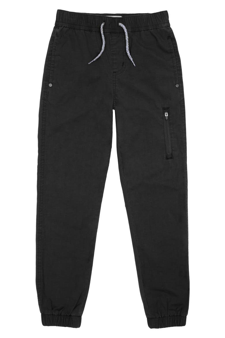 Craig Ripstop Pull On Pants, Main, color, BLACK