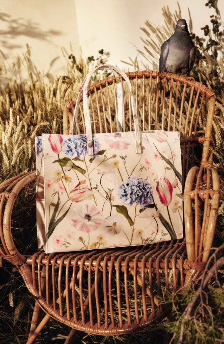 Ted Baker London The Icon Tote Bag, Alternate, color, Pastel Multi