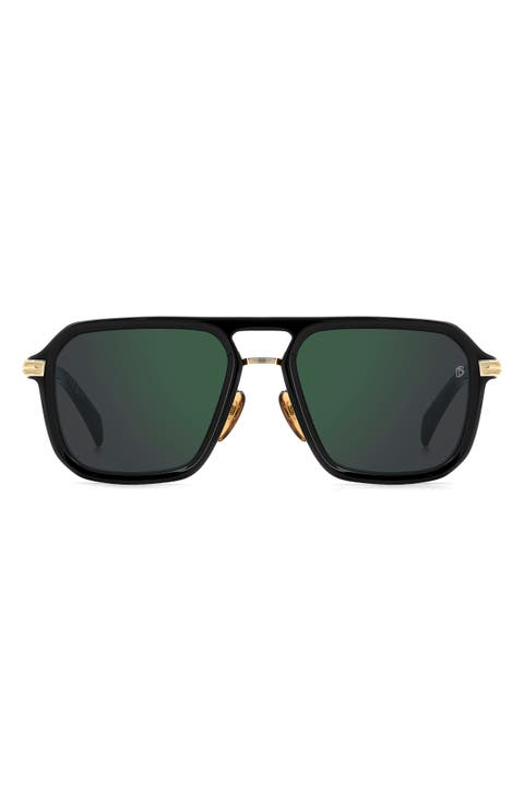 56mm Navigator Sunglasses